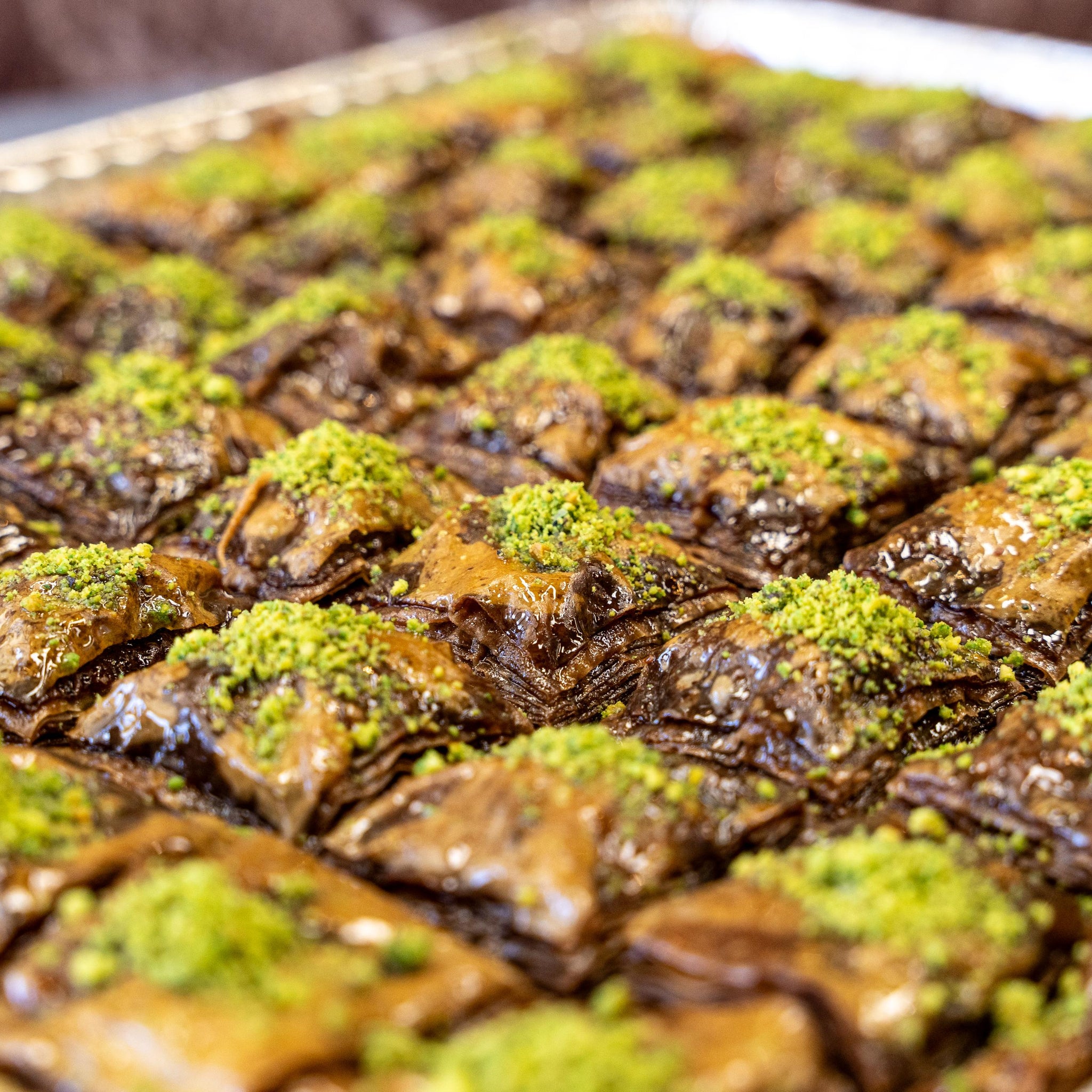 Pistachio Cacao Baklava - Pound