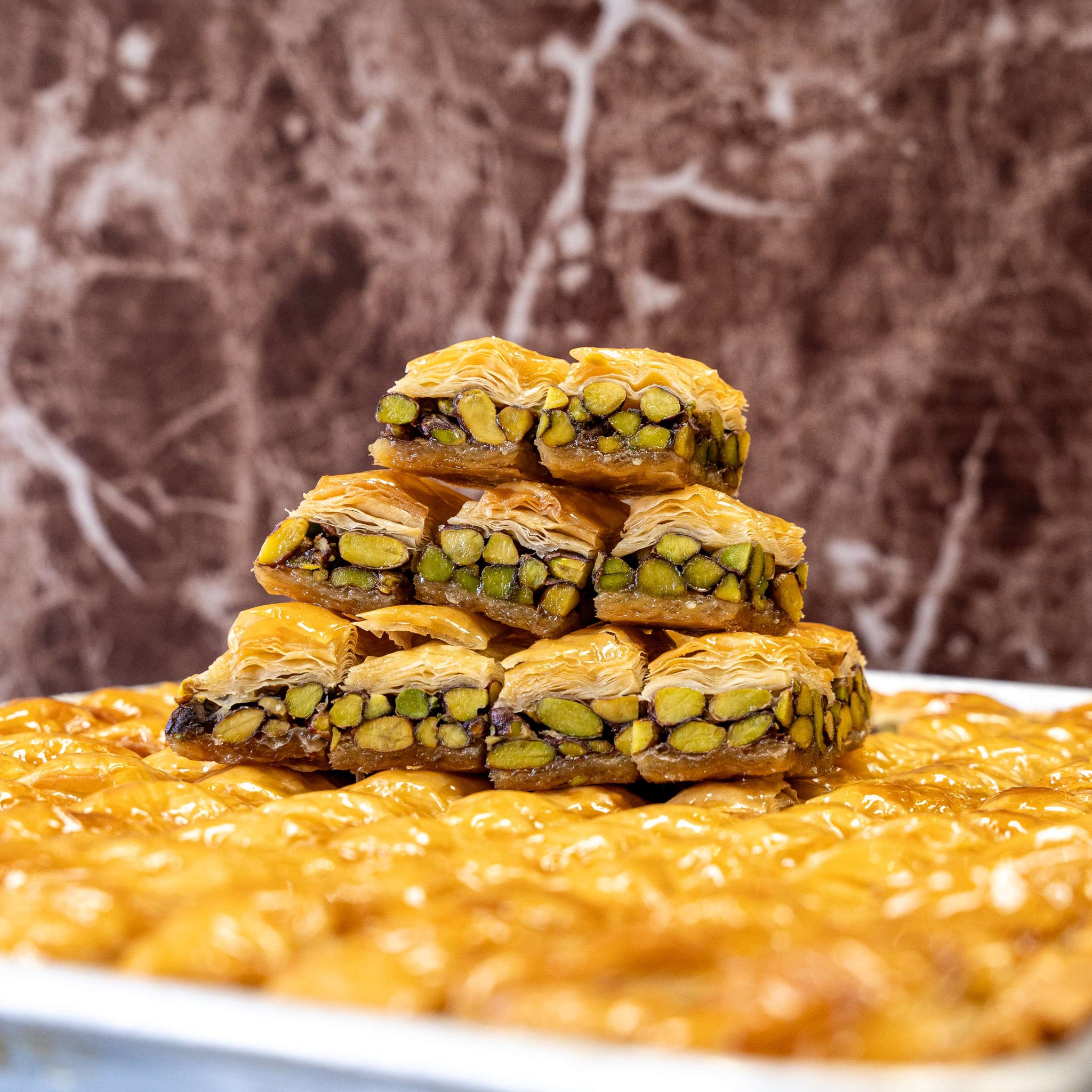 Pistachio Baklava Diamond - Pound