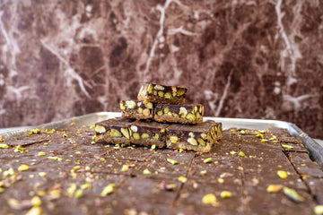 Molokiya with Chocolate and Pistachios - Pound