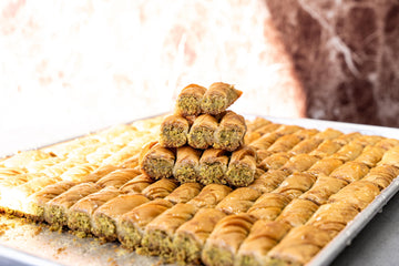 Pistachio Rolls Baklava - Pound