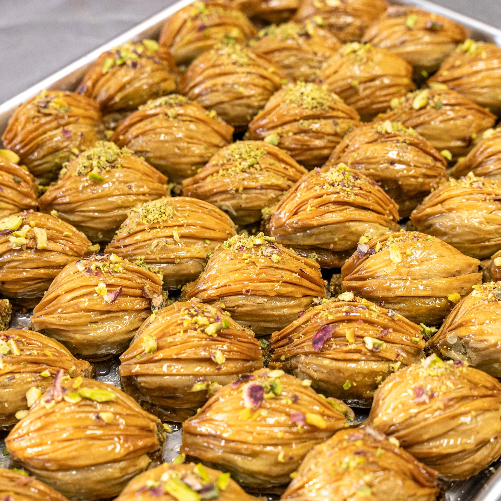 Pistachio Sadafiya Baklava - Pound