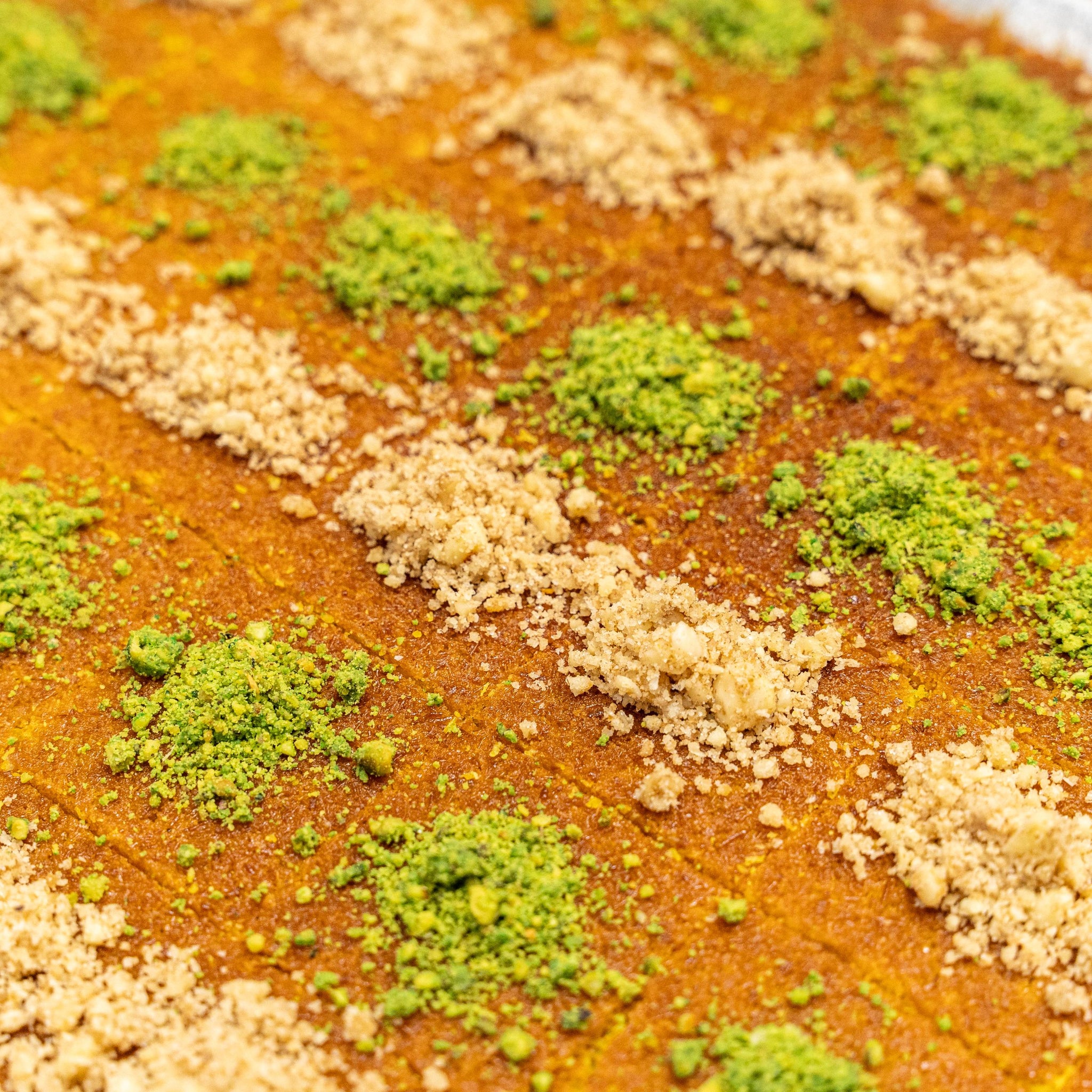 Kunafa with Walnuts and Cinnamon - Pound