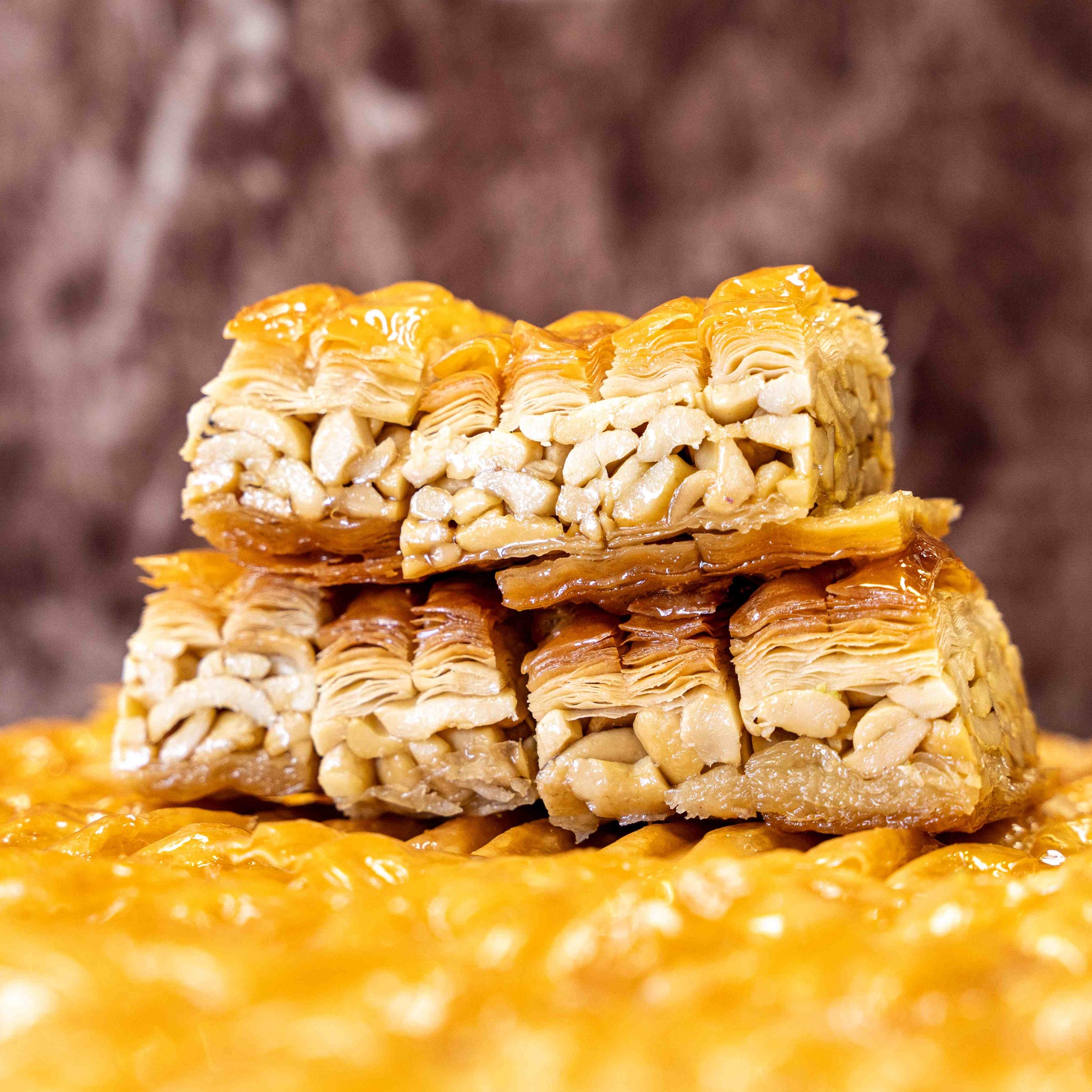 Cashew Rolls Baklava - Tray